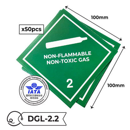 IATA Dangerous Goods Label Sticker 國際航空標準危險品標籤