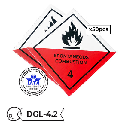 IATA Dangerous Goods Label Sticker 國際航空標準危險品標籤