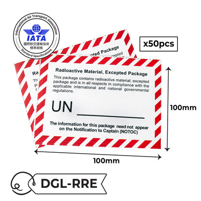 IATA Dangerous Goods Label Sticker 國際航空標準危險品標籤