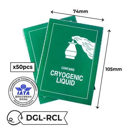 IATA Dangerous Goods Label Sticker 國際航空標準危險品標籤