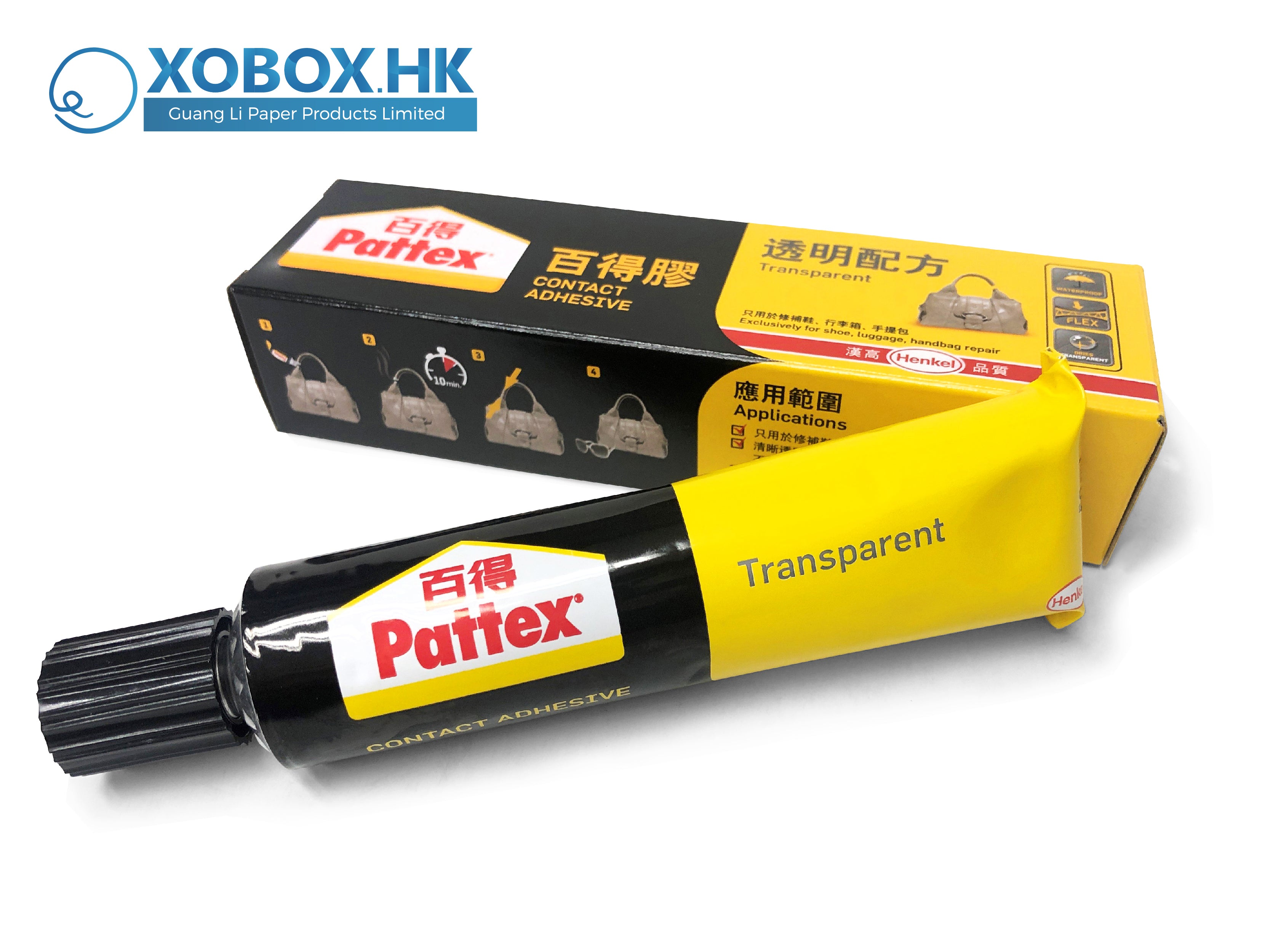 Pattex Transparent Adhesive Glue 百得透明萬能膠– XOBOX.HK