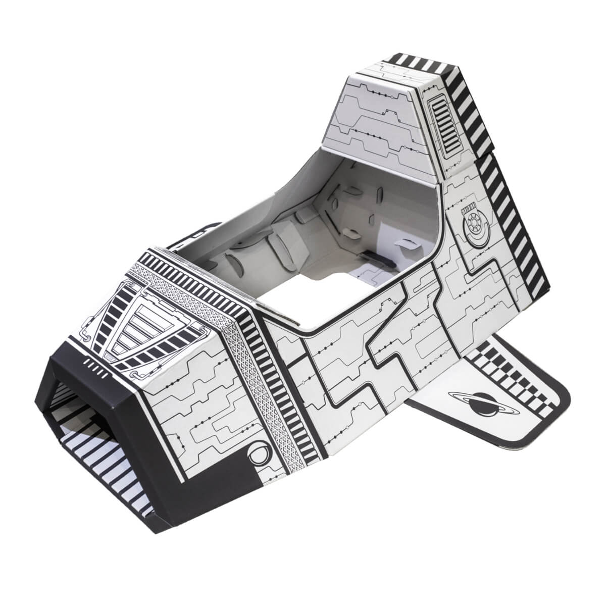 Spaceship-Stardust I Cardboard Pretend Play Spaceship